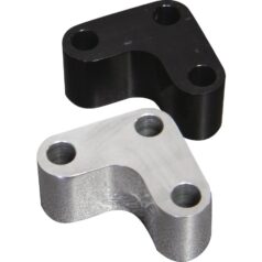 84-89, 99 FXST, 87-98 FXSTC, 88-99 FXSTS, 95-97 FXSTSB, 98-99 FXSTBForward Control Spacer Bracket 30 mm Black Left