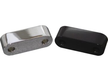 84-89, 99 FXST, 87-98 FXSTC, 88-99 FXSTS, 95-97 FXSTSB, 98-99 FXSTBForward Control Spacer Bracket 24,9 mm Black Right