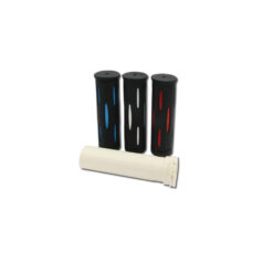 Color Rubber Grips Black Blue 1" Cable operated