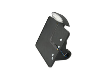 Softail 84-99License Plate Brkt sidemount Mini-led