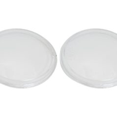 Twin 4" Headlight Lens