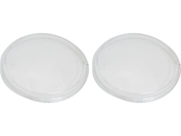 Twin 4" Headlight Lens