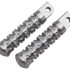 91-20 Sportster, (except 10-20 XL1200X, 11-20 XL1200C, 11-20 XL883L, 12-13, 15-16 XL1200V, 13 XL1200C ANV, 13-16 XL1200CA, 13-17 XL1200CB, 18 XL1200X ANX, 19-20 XL1200XS), 85-94 FX Model, 91-17 Dyna, (except 12, 14-16 FLD, 13 FLD103), 84-15 Softail, (except 08 FXCW, 08-11 FXCWC, 88-03, 07-12, 14-15 FLSTC, 90-00, 03-12, 14-15 FLSTF, 93-96, 05, 07-12, 14-15 FLSTN, 08-10 FLSTSB, 10-12, 14-15 FLSTFB, 11-12 FXS, 11 FLSTSE2, 12 FLSTSE3, 12, 14-15 FLS, 13 FXS 103, 13-14 FXSBSE, 13 FLS 103, 13 FLSTC 103, 13 FLSTC 103 ANV, 13 FLSTF 103, 13 FLSTFB 103, 13 FLSTN103, 14-17 FXSB, 14-15 FLSTNSE, 16-17 FXSE, 86-90 FLST, 97-03 FLSTS, 01-06 FLSTCI, 01-06 FLSTFI, 01-03 FLSTSI, 05 FLSTFSE, 05-06 FLSTNI, 05-06 FLSTSCI, 06 FLSTFSE2, 06 FLSTI, 07 FLSTSC), 02-17 V-RodRibbed Foot Pegs Chrome