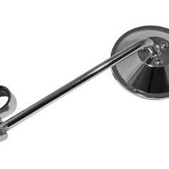 Clamp-On Mirror 4" stem Chrome