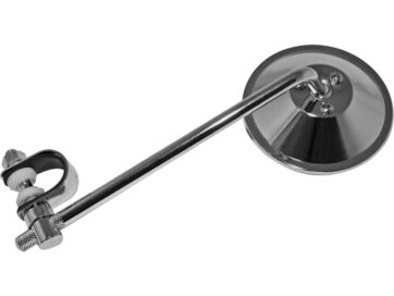 Clamp-On Mirror 4" stem Chrome