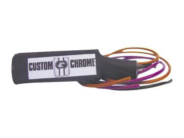 63-13 Sportster, 91-11 Dyna, 84-10 Softail, 85-13 Touring, 85-94 FX Model, 63-65 Panhead, 66-84 FL Shovel, 71-84 FX Shovel, 02-17 V-RodTurn Signal Load Equalizer I for use with LED Lights