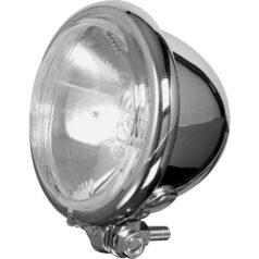 Bates Style 5 3/4" Headlight Chrome Halogen