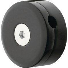 Lower Triple Tree Brake Line Clamp Black