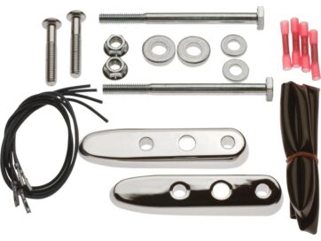 04-20 Sportster, (except 09-10 XR1200, 10-12 XR1200X)Rear Turn Signal Relocation Kit for Sportster Chrome