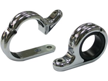 Quick Hinge 1" and 1 1/4" Clamp Chrome