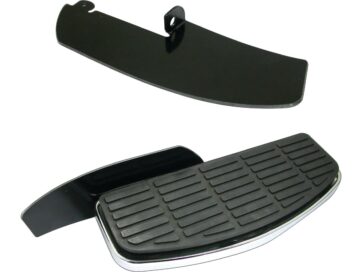 85-25 Touring, 09-25 Trike, 12, 14-16 FLD, 13 FLD103, 86-90 FLST, 88-03, 07-12, 14-17 FLSTC, 90-00, 03-12, 14-17 FLSTF, 93-96, 05, 07-12, 14-17 FLSTN, 97-03 FLSTS, 01-06 FLSTCI, 01-06 FLSTFI, 01-03 FLSTSI, 05 FLSTFSE, 05-06 FLSTNI, 05-06 FLSTSCI, 06 FLSTFSE2, 06 FLSTI, 07 FLSTSC, 08-11 FLSTSB, 10-12, 14-17 FLSTFB, 10 FLSTSE, 12, 14-17 FLS, 12 FLSTSE3, 13 FLS 103, 13 FLSTC 103, 13 FLSTC 103 ANV, 13 FLSTF 103, 13 FLSTFB 103, 13 FLSTN103, 14-15 FLSTNSE, 16-17 FLSS, 16-17 FLSTFBSFloorboard Heel Guard Black