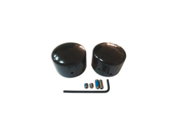 08-17 Dyna, 08-17 Softail, (except 08 FXSTSSE2, 08 FXCW, 08-11 FXCWC, 09 FXSTSSE3, 13-14 FXSBSE, 14-17 FXSB, 16-17 FXSE)Rear Axle Cover Black