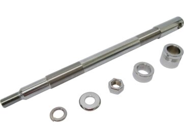 00-03 FLSTC, 00, 03-05 FLSTF, 01-05 FLSTCI, 01-05 FLSTFI, 05 FLSTFSE, 05 FLSTN, 05 FLSTNIOEM Replacement Front Axle Kits for Late Softail