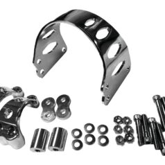 06-17 Dyna, (except 12, 14-16 FLD, 13 FLD103)CHROME TOMAHAWK FORK BRACE Fork Brace