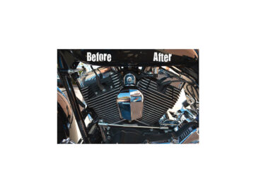 04-20 Sportster, (except 08-10 XR1200, 10-13 XR1200X)Natural Hi-Lighted Finned Headbolt Covers