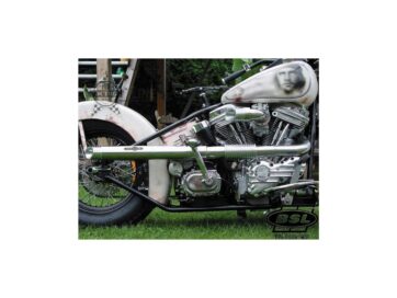 87-16 SoftailHot Shot E3 Cuba Libre Exhaust System Black