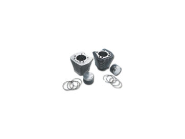 85-94 FX Model, 91-99 Dyna, 84-99 Softail, 85-99 TouringOEM Cylinder and Piston Kit, Black For Evo