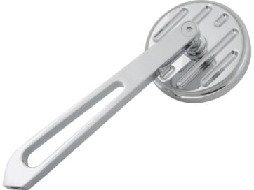 Round Mirror Short stem Chrome