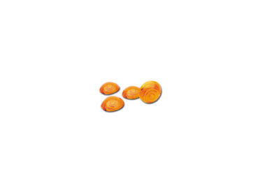 REPLACEMENT AMBER LENS W/O E-MARK