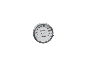 68-84 FL Shovel, 71-84 FX ShovelSpeedometer for Fat Bob Scale: 220 km/h; ; Scale Color: white; Ratio 1:1