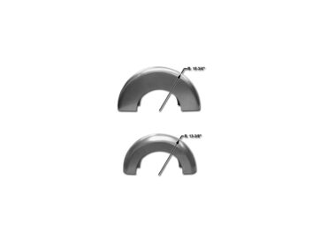 66-84 FL Shovel, 71-84 FX Shovel, 85-94 FX Model, 71-20 Sportster, 91-17 Dyna, 84-21 Softail4 3/4" Roll-Your-Own Custom Blank Steel Rear Fender Round Top with 13 3/8" Radius