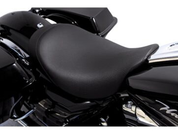 08-25 Touring MINIMALIST Solo Vinyl Seat Black Vinyl