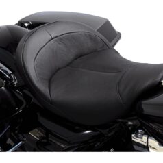 08-25 Touring, (except 23-25 FLHXSE, 23-25 FLTRXSE, 24-25 FLHX, 24-25 FLTRX, 24 FLTRXSTSE, 25 FLHXU, 25 FLTRSTSE)BIGIST Solo Air-1 Seat Black Vinyl