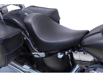 FLST / FXST  MINIMALIST Solo Vinyl Seat Black Vinyl