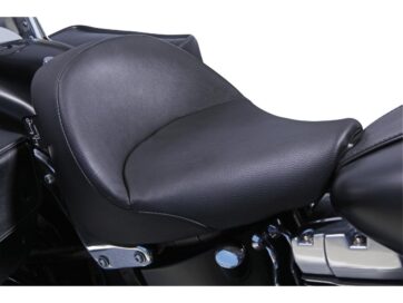 FLST / FXST BIGIST Solo Vinyl Seat Black Vinyl