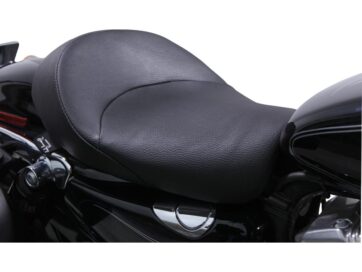 04-20 Sportster, BIGIST Solo Vinyl Seat Black Vinyl