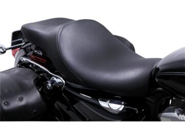 04-20 Sportster, LOWIST 2-UP Vinyl Seat Black Vinyl