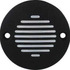04-20 SportsterStanza Point Cover 2-hole, horizontal Black Cut