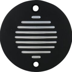 70-03 SportsterStanza Point Cover 2-hole, vertical Black Cut