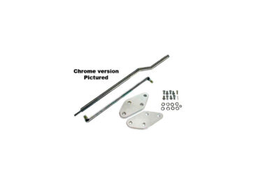 06-17 Dyna, (except 08-12, 14-17 FXDF, 09 FXDFSE, 10 FXDFSE2, 10-12, 14-17 FXDWG, 12, 14-16 FLD, 13 FLD103, 13 FXDF103, 13 FXDWG103, 14-17 FXDL, 16-17 FXDLS)2" Forward Control Extension Kit for Dyna Models Black