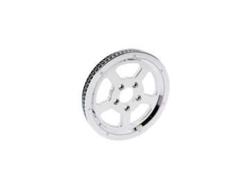 00-06 Touring5 spoke Rear Belt Pulley Chrome 20 mm 65 teeth