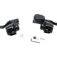 14-20 SportsterSportster 14-up Handlebar Control Kit Black 14 mm Cable Clutch ABS Single Disc