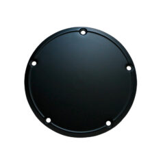 99-17 Dyna, 00-17 Softail, 99-15 Touring, (except 15 FLHTKL, 15 FLHTCUL), 09-16 TrikeClassic 5-Hole Derby Cover 5-hole Black Satin