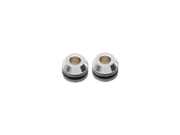 Detachable Docking Hardware Replacement Bushing .150" Slot , .640" Diameter , 3/8" Hole Chrome