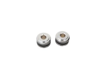 Detachable Docking Hardware Replacement Bushing .120" Slot , .640" Diameter , 5/16" Hole Chrome