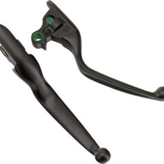 15-17 Softail, (except 16-17 FLSS, 16-17 FLSTFBS, 16-17 FXSE, 15 FLSTNSE)Stadium Hand Control Replacement Lever Flat Black Cable Clutch Left Right