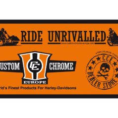 Custom Chrome Europe Banner Shop Banner