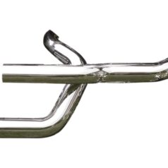 11-16 SoftailShotgun OEM Headers Heatshield black hole Black