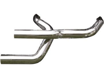 11-16 SoftailShotgun OEM Headers Heatshield black hole Black