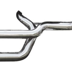 11-16 SoftailShotgun Custom Headers Heatshield black hole Black