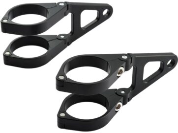 CNC Type Headlight Bracket Short version Black
