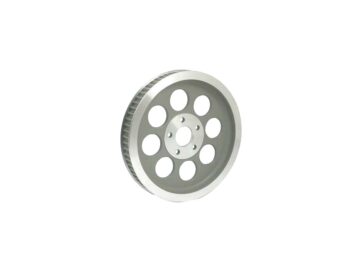 82-84 FL Shovel, 84-99 Softail, 91-99 Dyna, 86-99 TouringOEM Style Rear Belt Pulley Silver 1 1/2" 65 teeth