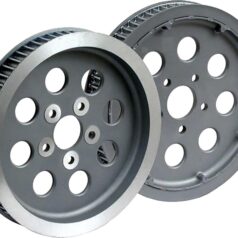 82-84 FL Shovel, 84-99 Softail, 91-99 Dyna, 86-99 TouringOEM Style Rear Belt Pulley Black 1 1/2" 61 teeth