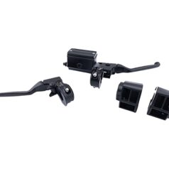 82-95 Sportster, 82-84 FL Shovel, 82-84 FX Shovel, 85-94 FX Model, 91-95 Dyna, 84-95 Softail, 85-95 Touring82-95 Early Style Handle Bar Control Kit Black 11/16" Dual Disc