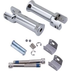 18-25 Softail, (except 19-20 FXDRS 114)Passenger Foot Peg Mount Kit for FL, FX Softail 18-up Chrome