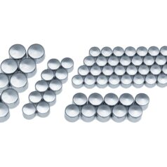 18-24 Softail, 17-24 Touring, 17-24 TrikeEngine Bolt Cover Kit for Milwaukee-Eight Engines Chrome